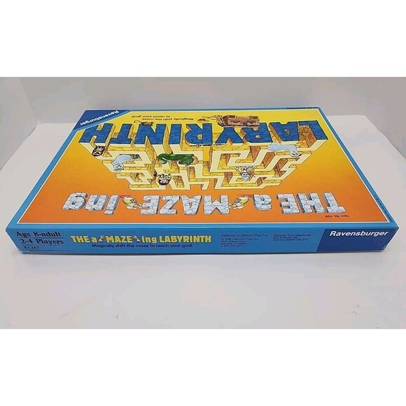 The Amazing Labyrinth 1988 Ravensburger Board Game A Maze Ing 100% COMPLETE - Picture 4 of 8